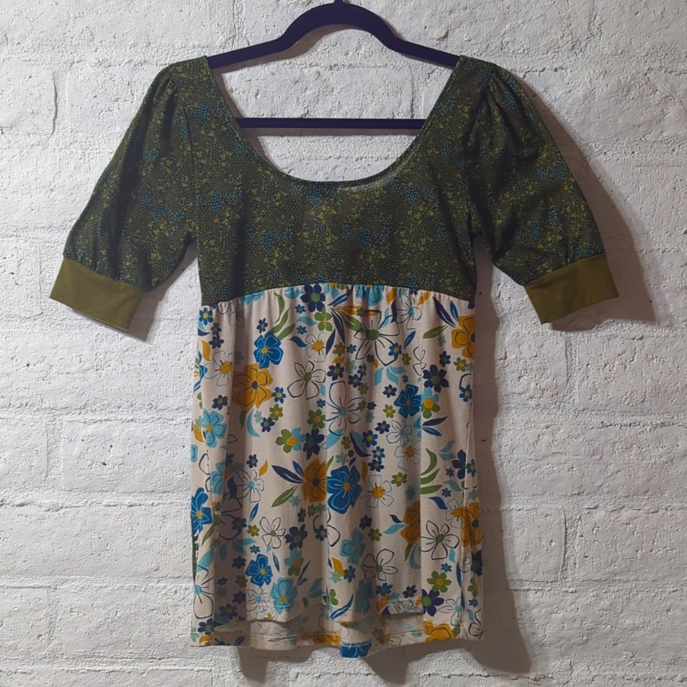 Daytrip Cottagecore Floral Babydoll Top - Picture 4 of 10